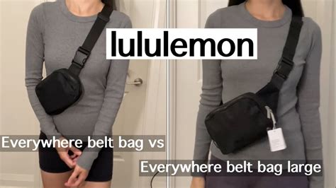 fake lululemon bag vs real|false lululemon belt bag.